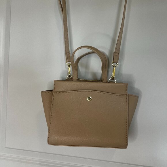 Steve Madden Nude Mini Crossbody Handbag - Picture 4 of 11